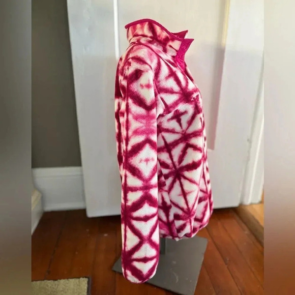 Patagonia Synchilla Tie-Dye Snap-T Fleece Diamond Dancer M | Winter Cozy Gift - Picture 5 of 8